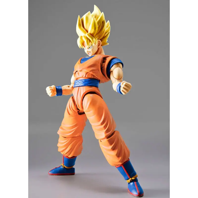 Dragon Ball Z Rise Standard Super Saiyan Goku New Version Kit Model 16 cm poza produsului