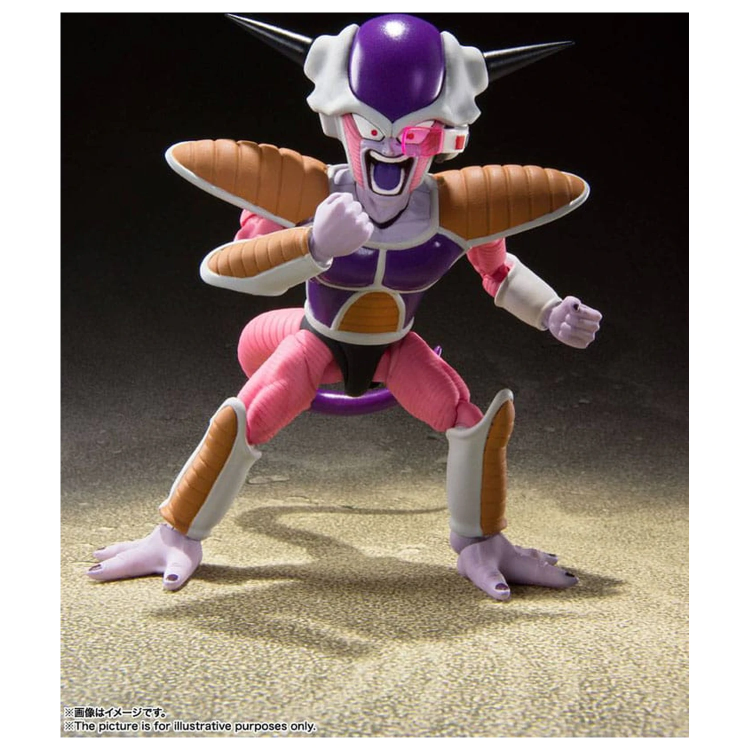 Dragon Ball Z S.H. Figuarts figurina de actiune Frieza (First Form) & Frieza Pod Reissue 11 cm poza produsului