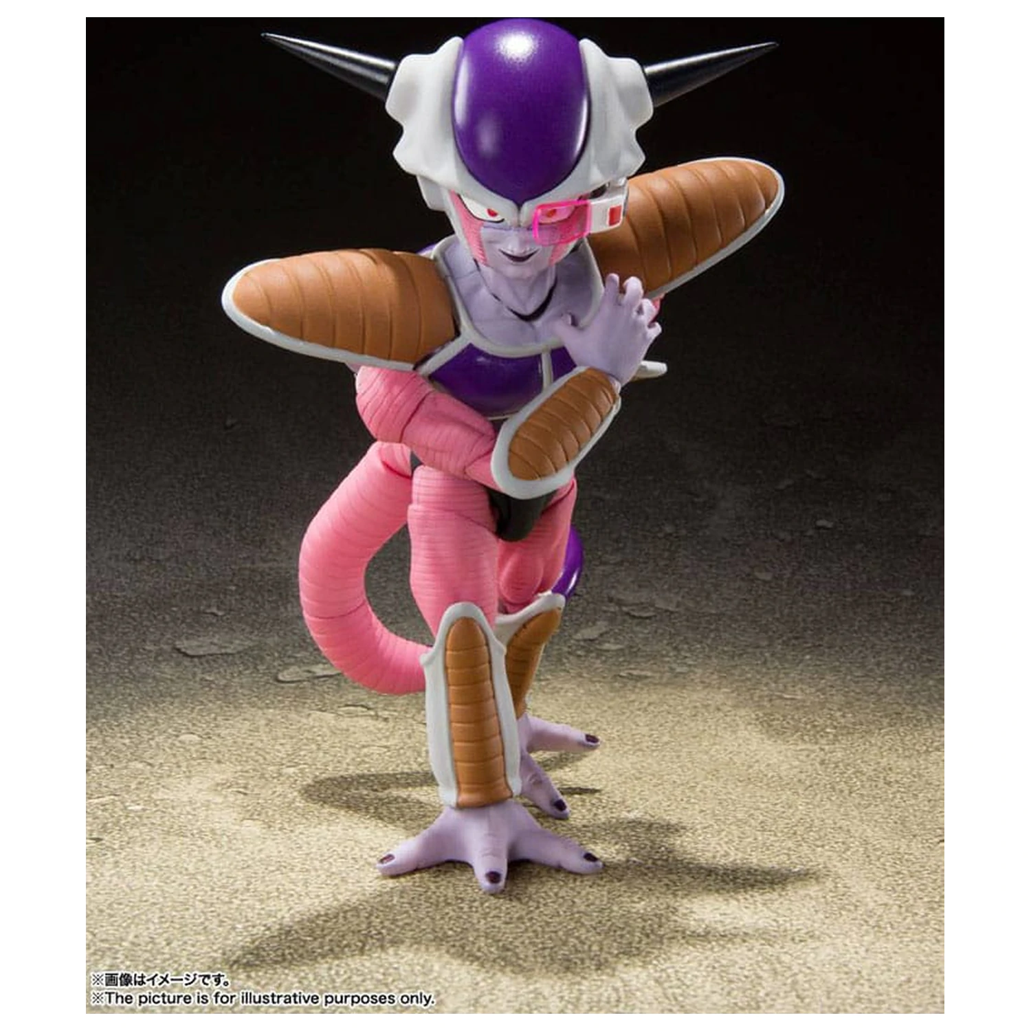 Dragon Ball Z S.H. Figuarts figurina de actiune Frieza (First Form) & Frieza Pod Reissue 11 cm poza produsului