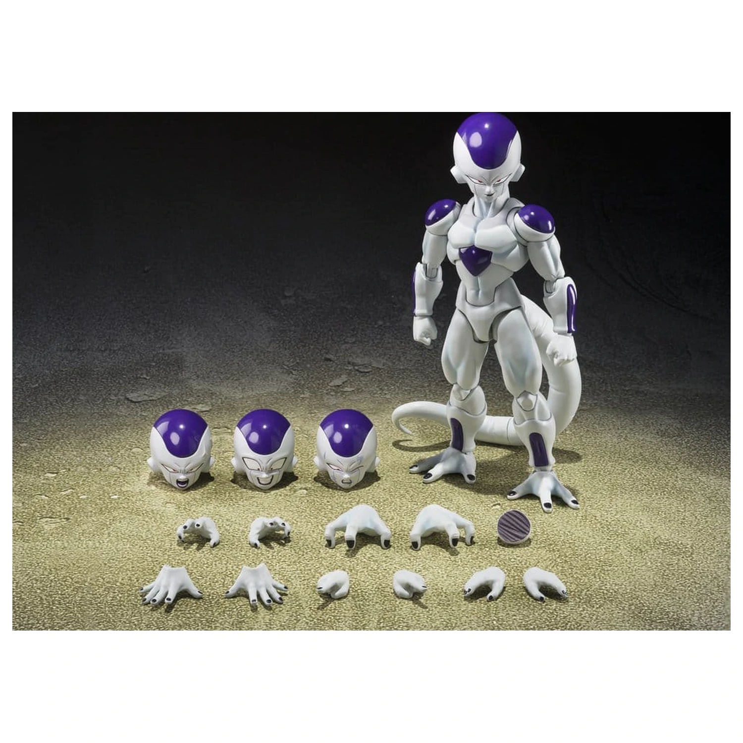 Dragon Ball Z S.H.Figuarts Figurina de actiune Frieza Fourth Form The Universe's Bottomless Power 12 cm poza produsului