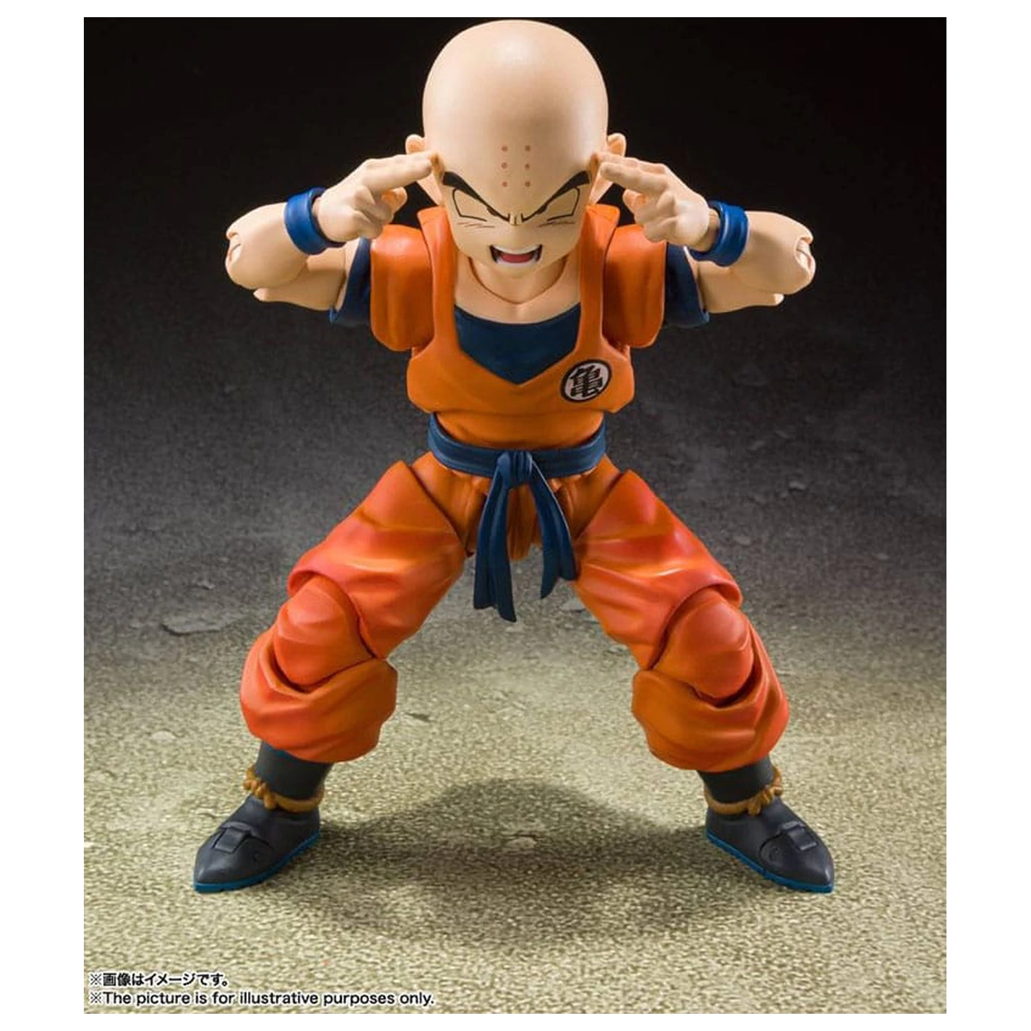 Dragon Ball Z S.H. Figuarts Figurină de acțiune Krillin-Earth's Strongest Man 12 cm poza produsului