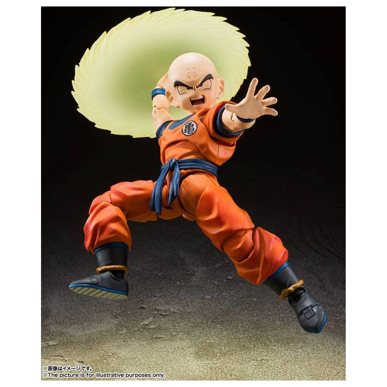 Dragon Ball Z S.H. Figuarts Figurină de acțiune Krillin-Earth's Strongest Man 12 cm poza produsului