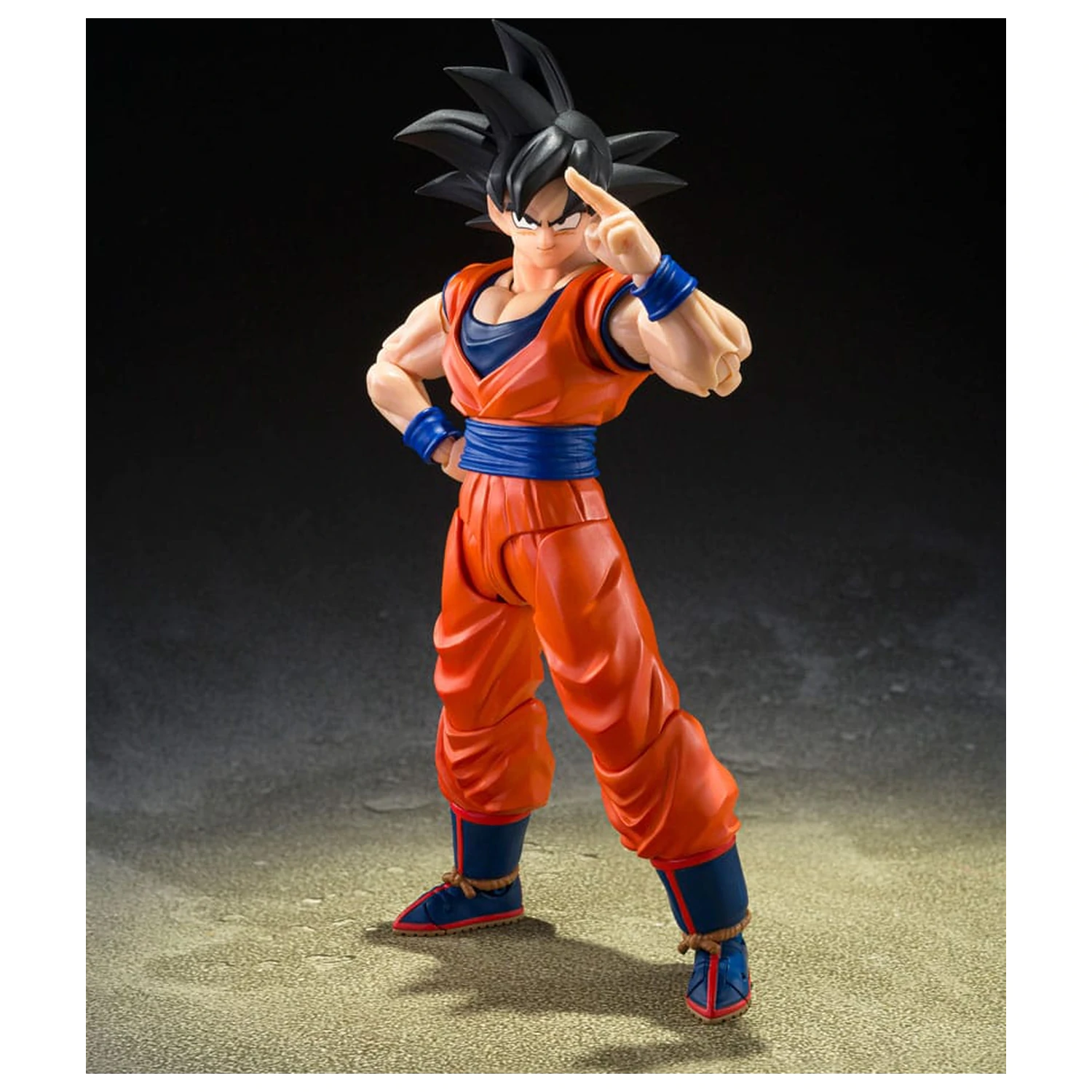 Dragon Ball Z S.H.Figuarts Figurina de actiune Son Goku (The Kind-Hearted Saiyan) 14 cm poza produsului