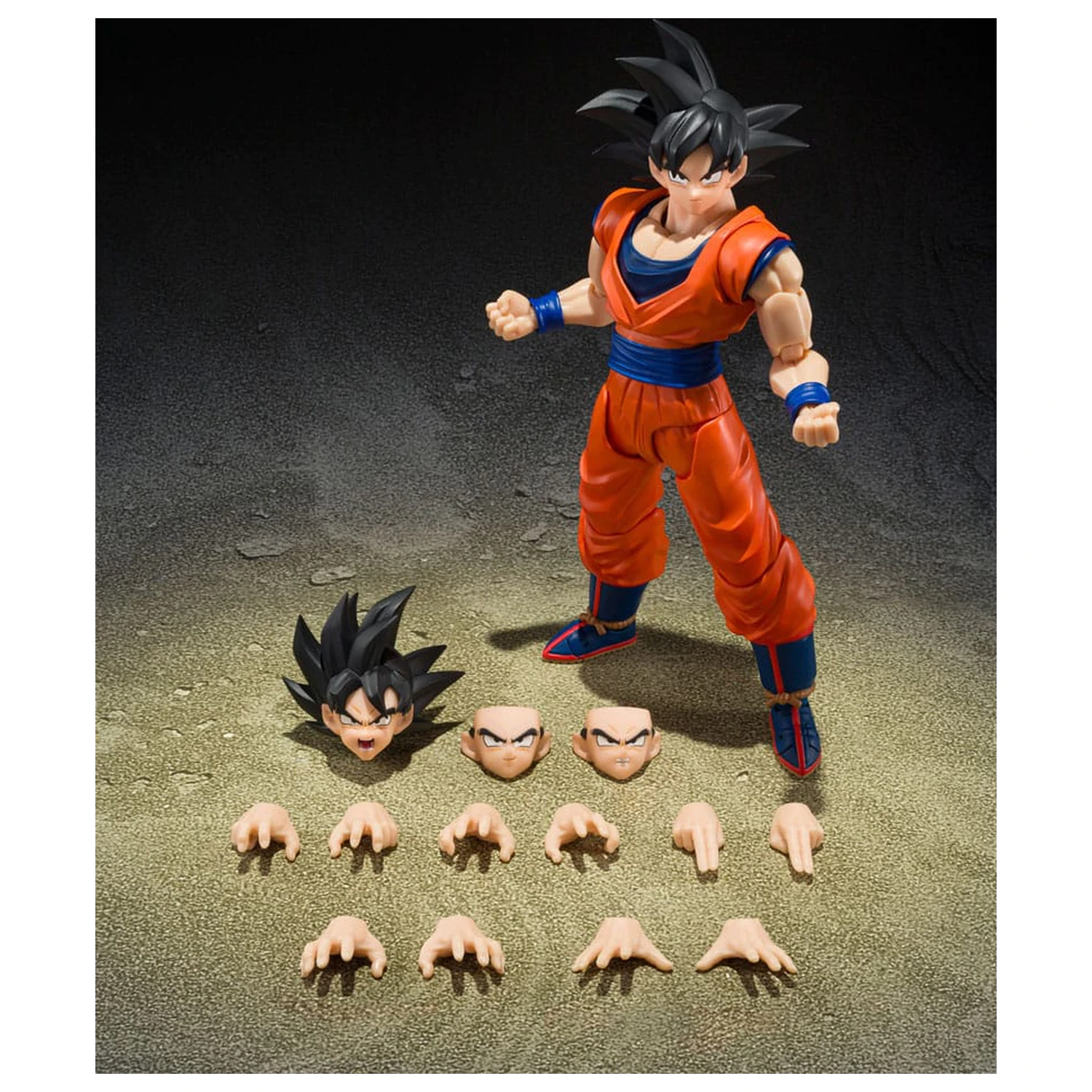 Dragon Ball Z S.H.Figuarts Figurina de actiune Son Goku (The Kind-Hearted Saiyan) 14 cm poza produsului