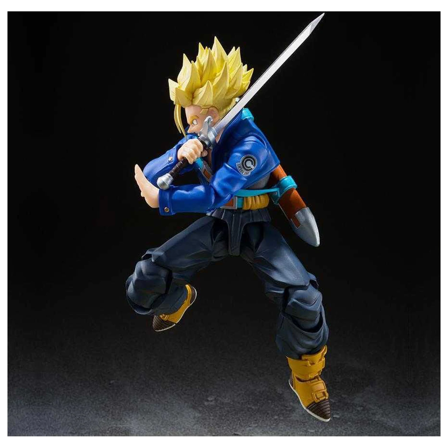 Dragon Ball Z S.H. Figuarts Figurină de acțiune Super Saiyan Trunks The Boy from the Future 14 cm poza produsului