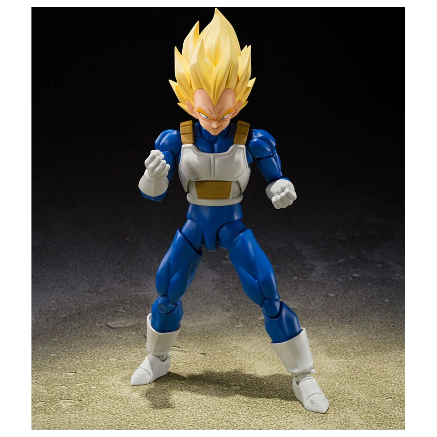 Dragon Ball Z S.H.Figuarts Figurina de actiune Super Saiyan Vegeta (Dangerous Pride) 14 cm poza produsului