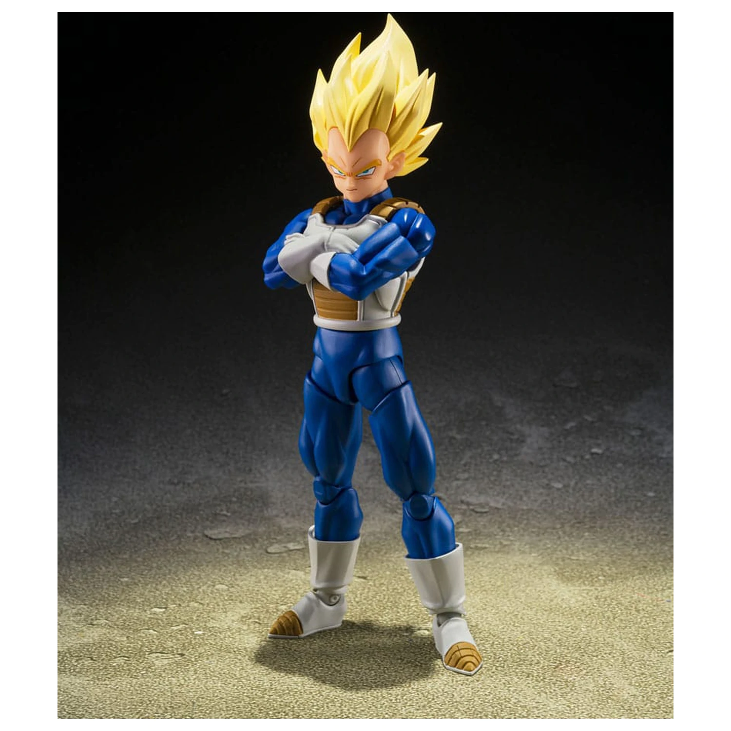 Dragon Ball Z S.H.Figuarts Figurina de actiune Super Saiyan Vegeta (Dangerous Pride) 14 cm poza produsului