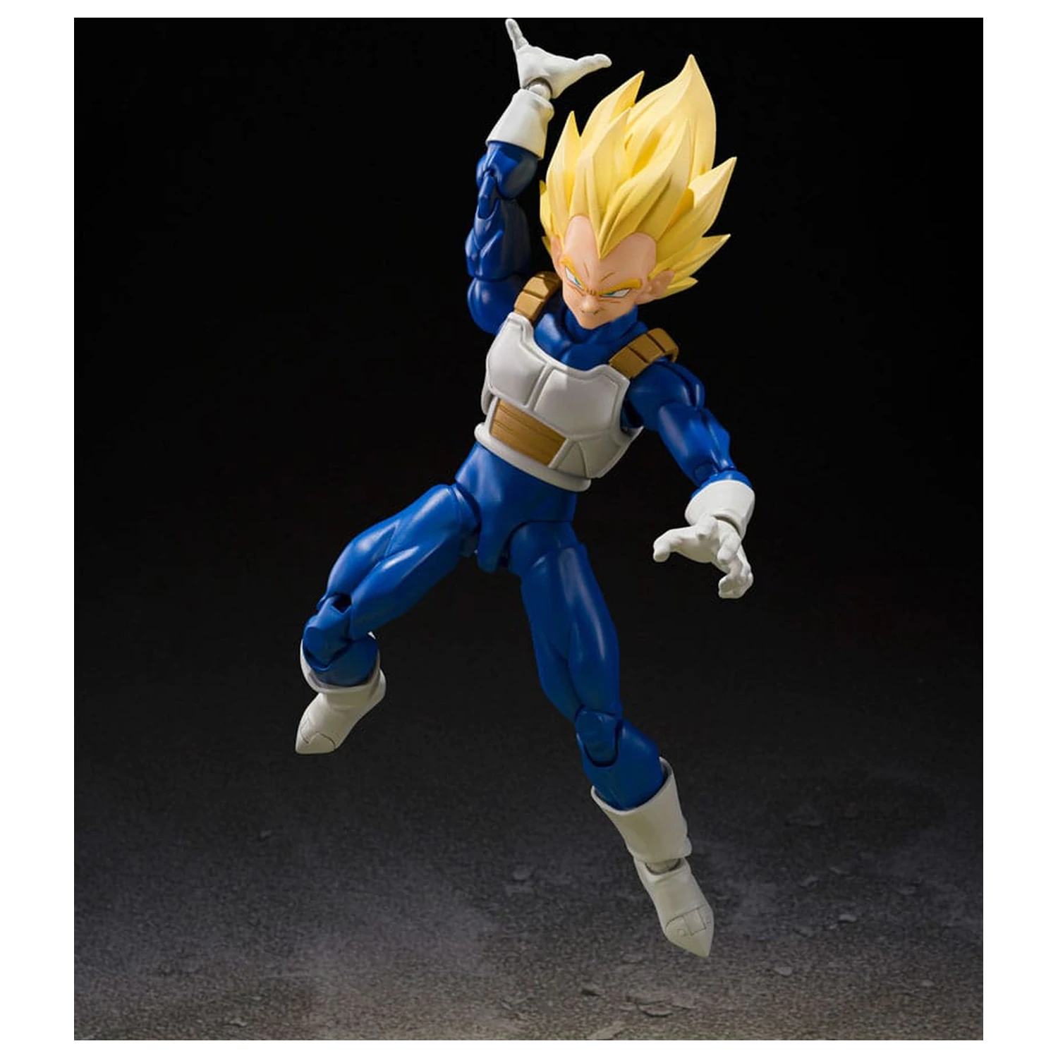 Dragon Ball Z S.H.Figuarts Figurina de actiune Super Saiyan Vegeta (Dangerous Pride) 14 cm poza produsului