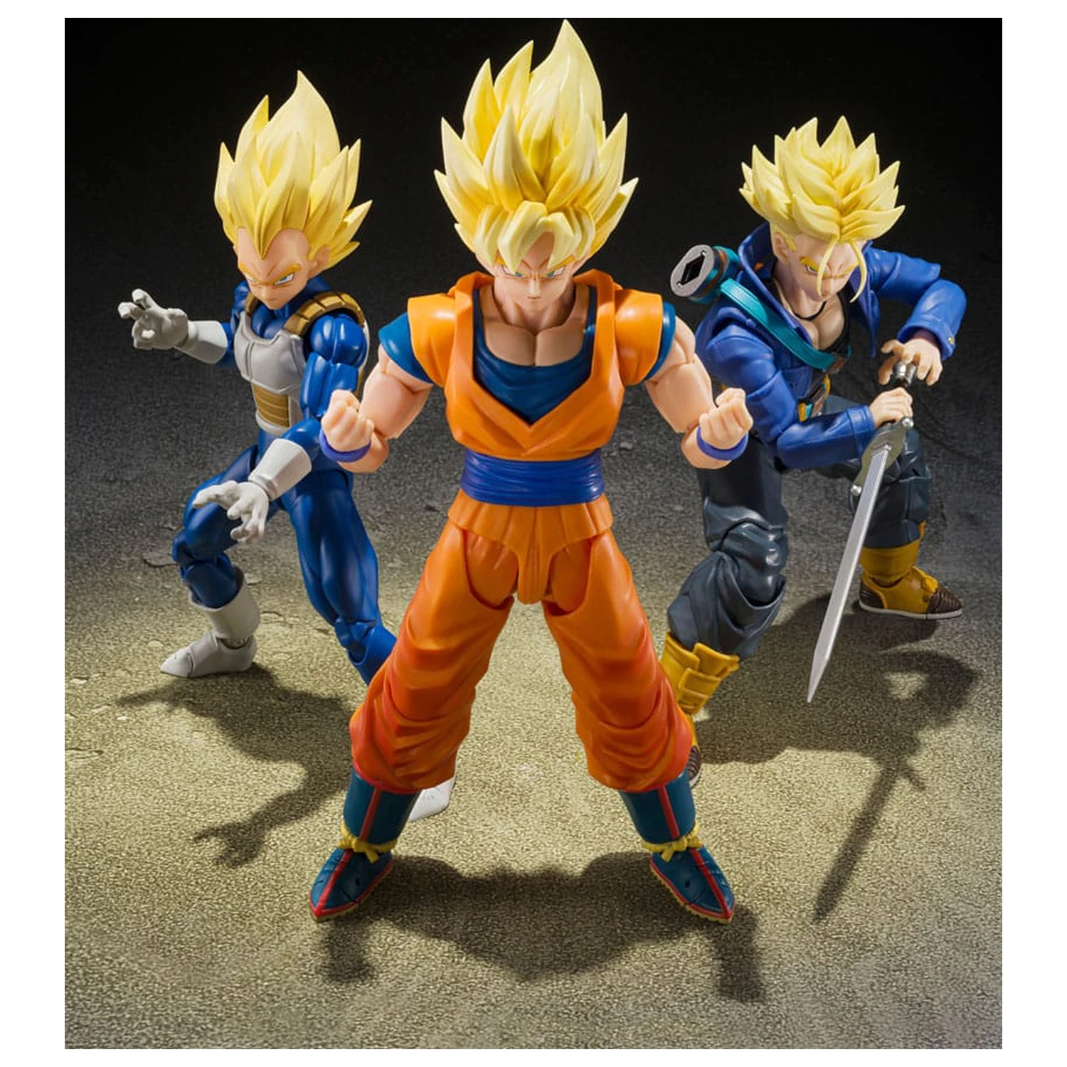 Dragon Ball Z S.H.Figuarts Figurina de actiune Super Saiyan Vegeta (Dangerous Pride) 14 cm poza produsului