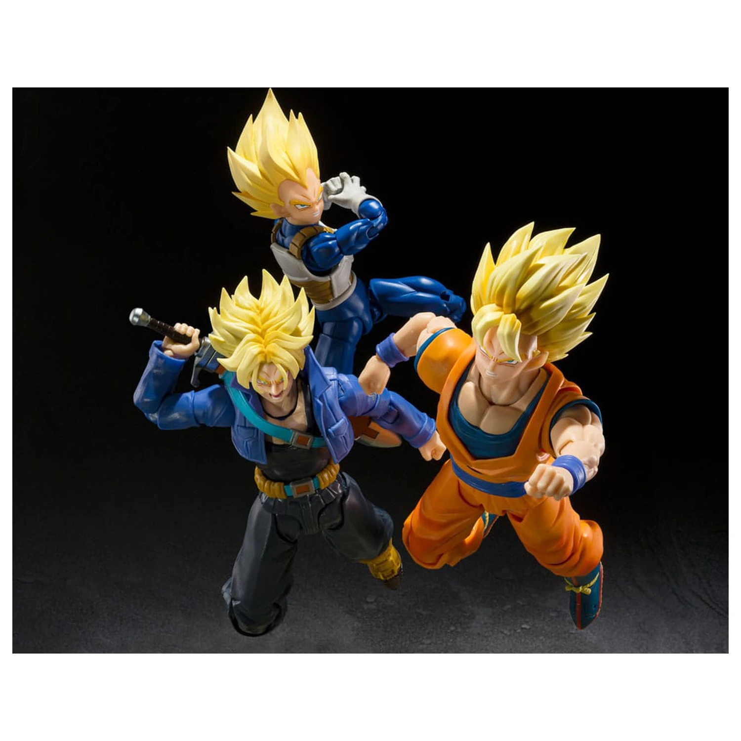 Dragon Ball Z S.H.Figuarts Figurina de actiune Super Saiyan Vegeta (Dangerous Pride) 14 cm poza produsului