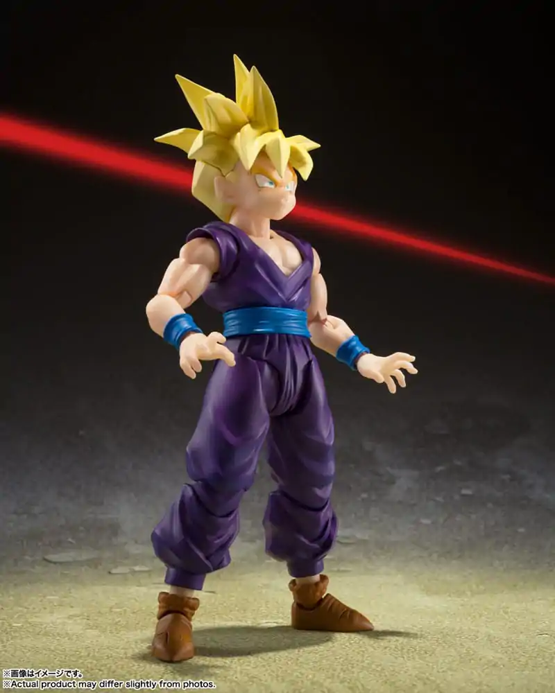 Figurină Acțiune Dragon Ball Z S.H. Figuarts Super Saiyan Son Gohan - The Warrior Who Surpassed Goku 11 cm poza produsului