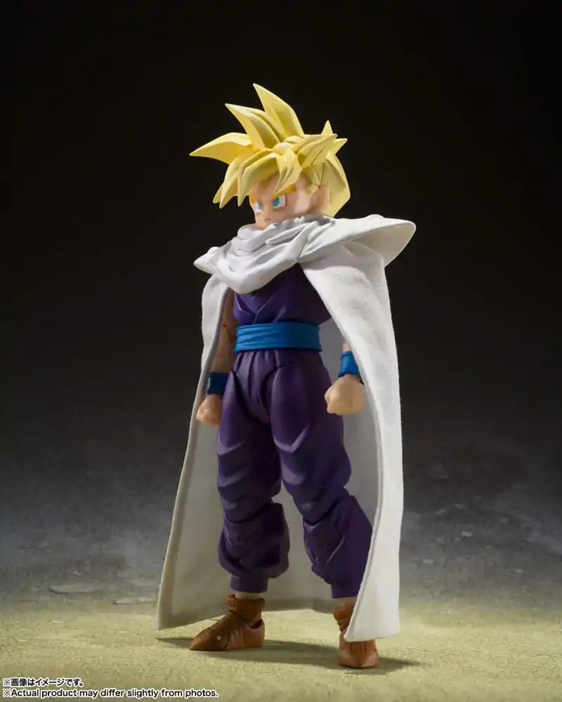 Figurină Acțiune Dragon Ball Z S.H. Figuarts Super Saiyan Son Gohan - The Warrior Who Surpassed Goku 11 cm poza produsului