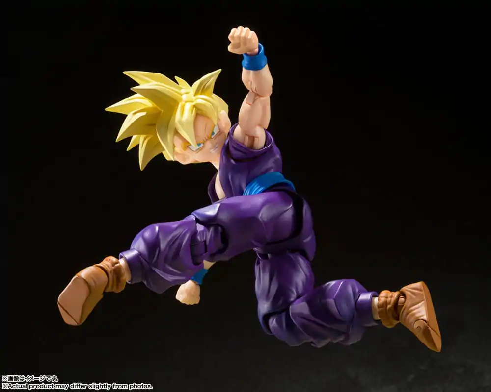 Figurină Acțiune Dragon Ball Z S.H. Figuarts Super Saiyan Son Gohan - The Warrior Who Surpassed Goku 11 cm poza produsului