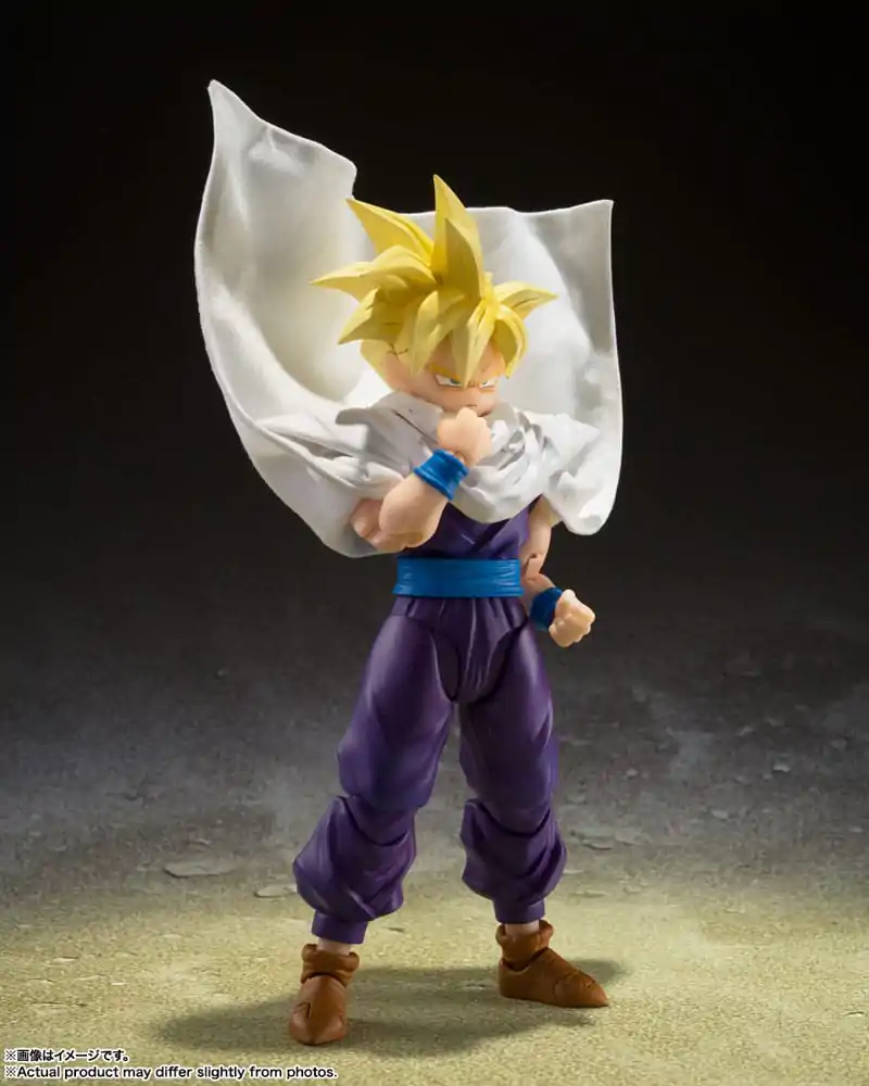 Figurină Acțiune Dragon Ball Z S.H. Figuarts Super Saiyan Son Gohan - The Warrior Who Surpassed Goku 11 cm poza produsului