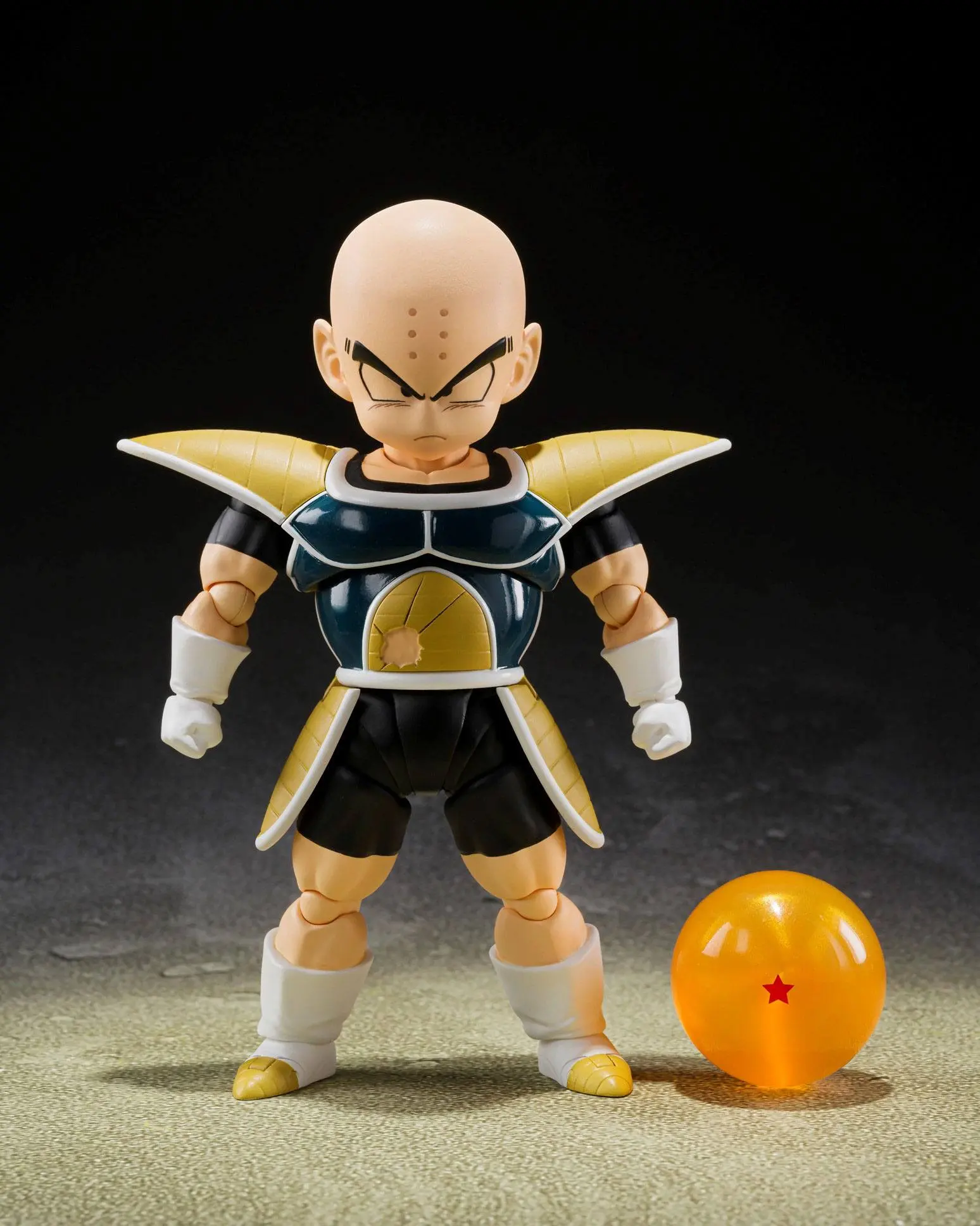 Dragon Ball Z S.H. Figuarts Figura de actiune Krillin (Battle Clothes) 11 cm poza produsului