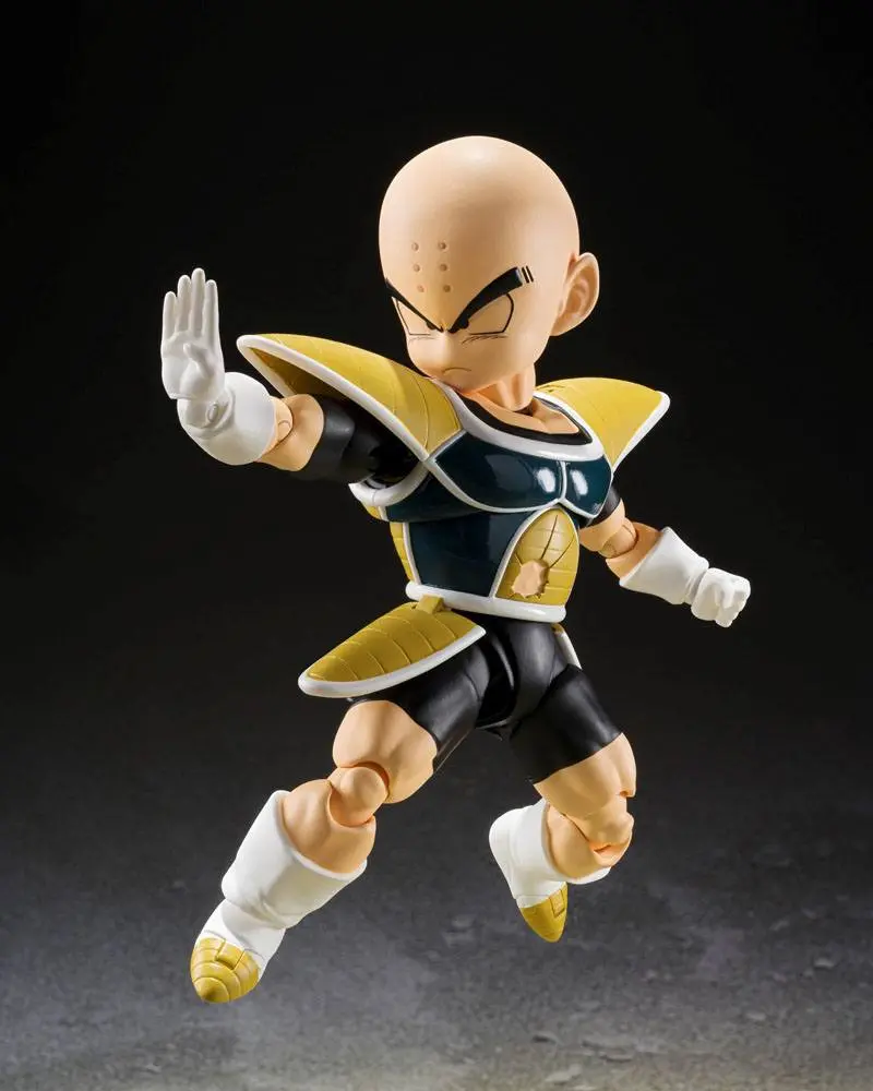 Dragon Ball Z S.H. Figuarts Figura de actiune Krillin (Battle Clothes) 11 cm poza produsului