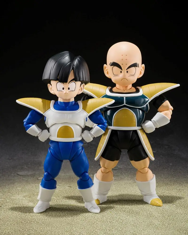 Dragon Ball Z S.H. Figuarts Figura de actiune Krillin (Battle Clothes) 11 cm poza produsului