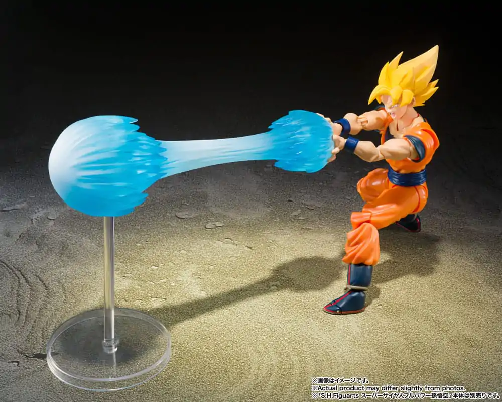 Dragon Ball Z S.H. Figuarts Accesorii Set Părți Efect Teleport Kamehameha ale lui Son Goku poza produsului