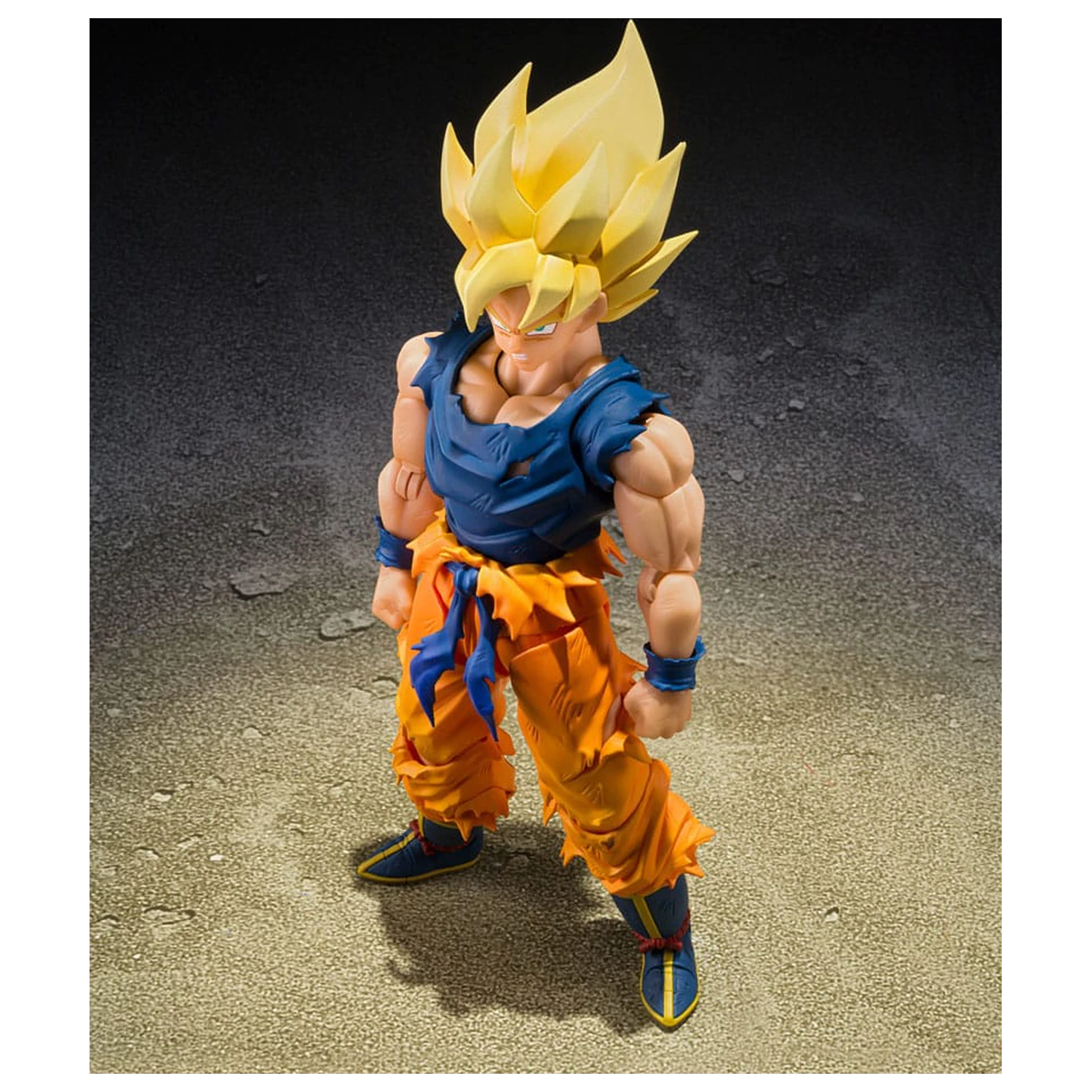 Dragon Ball Z S.H.Figuarts Figurina de actiune Super Saiyan Son Goku (Fighter of Rage) 14 cm poza produsului