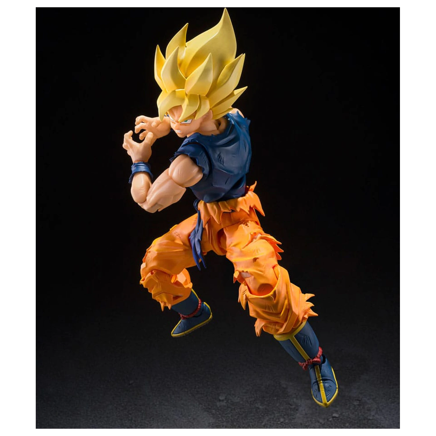 Dragon Ball Z S.H.Figuarts Figurina de actiune Super Saiyan Son Goku (Fighter of Rage) 14 cm poza produsului