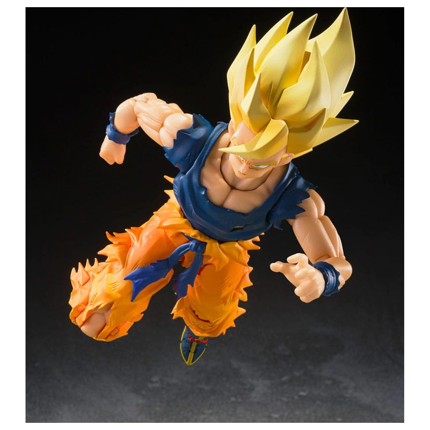 Dragon Ball Z S.H.Figuarts Figurina de actiune Super Saiyan Son Goku (Fighter of Rage) 14 cm poza produsului