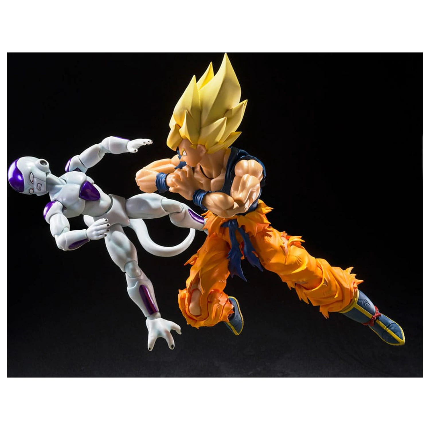 Dragon Ball Z S.H.Figuarts Figurina de actiune Super Saiyan Son Goku (Fighter of Rage) 14 cm poza produsului