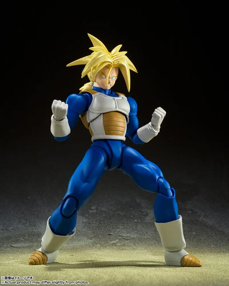 Dragon Ball Z S.H. Figuarts Super Saiyan Trunks (Infinite Latent Super Power) 14 cm figurină poza produsului