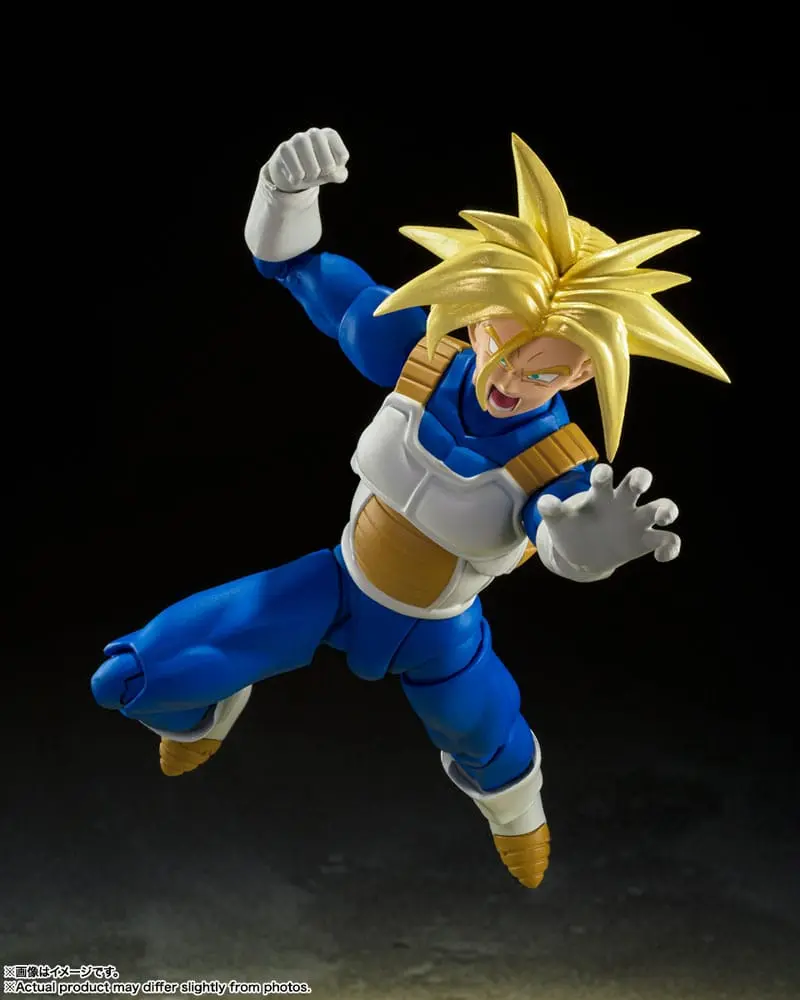 Dragon Ball Z S.H. Figuarts Super Saiyan Trunks (Infinite Latent Super Power) 14 cm figurină poza produsului