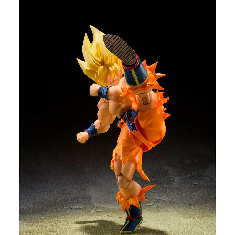 Dragon Ball Z S.H. Figuarts Figura de actiune Super Saiyan Son Goku - Legendary Super Saiyan - 14 cm poza produsului