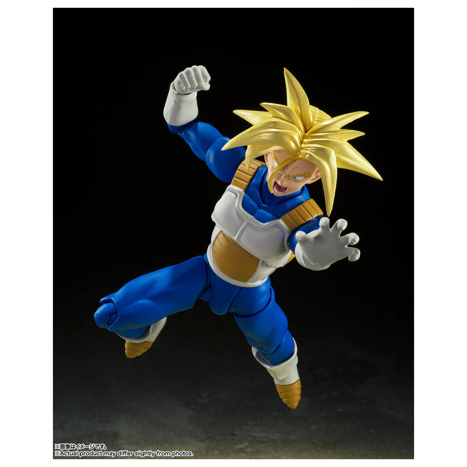 Dragon Ball Z Super Saiyan Trunks Infinite Latent Super Power S.H. Figuarts figurina 14cm poza produsului