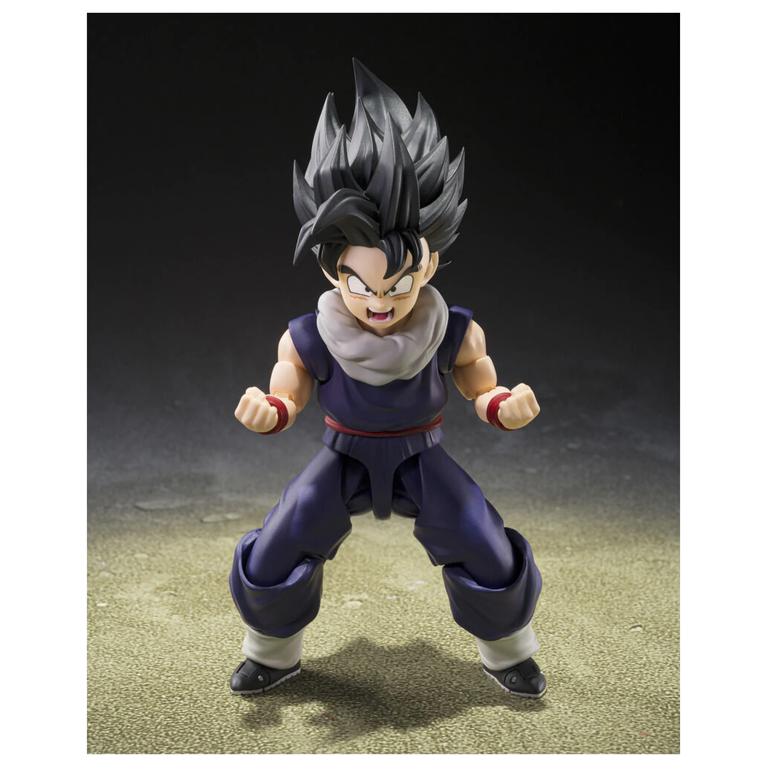 Dragon Ball Z - Z Fighters Son Gohan Limited Edition Grou Base Ver. A S.H. Figurarts figurina 10,5cm poza produsului