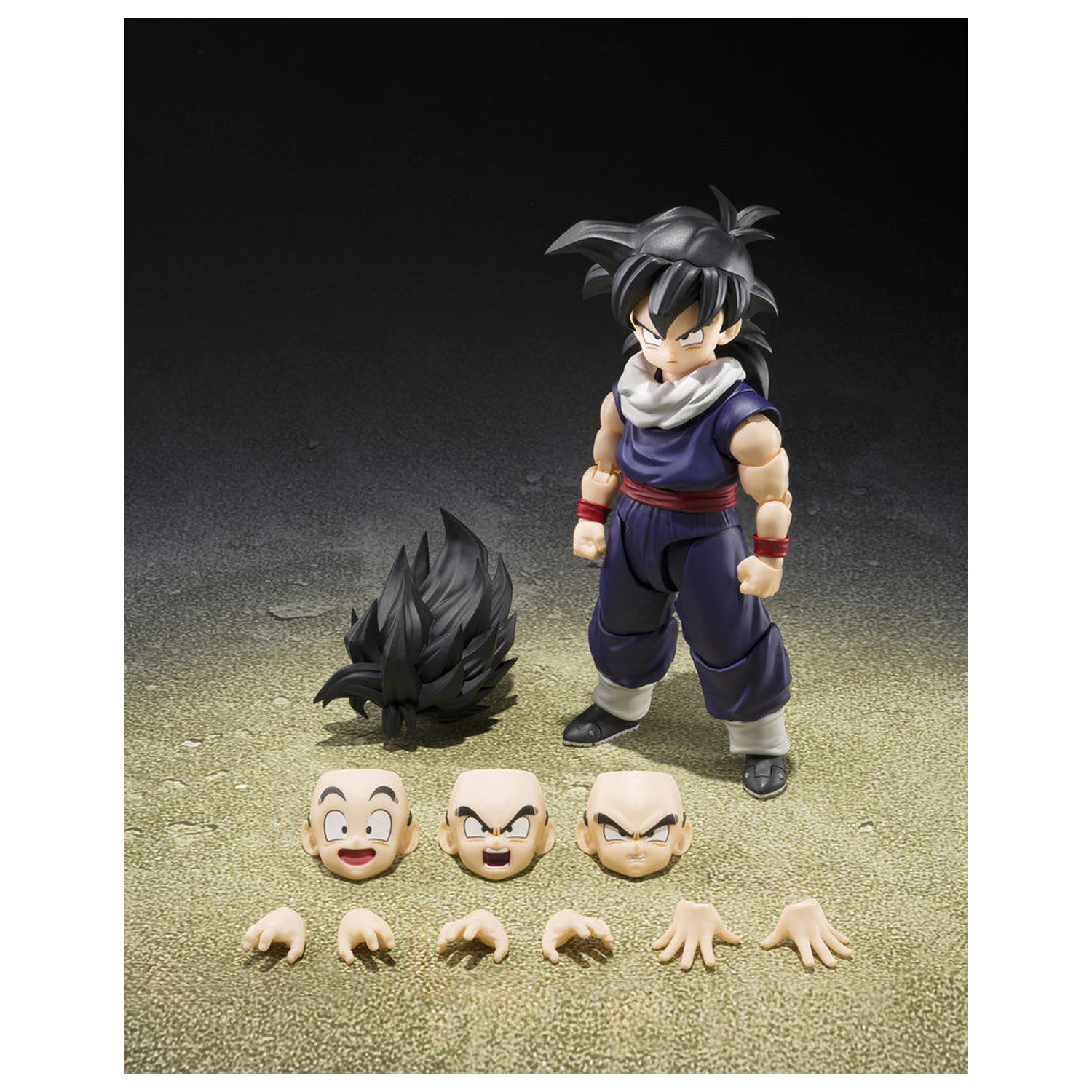 Dragon Ball Z - Z Fighters Son Gohan Limited Edition Grou Base Ver. A S.H. Figurarts figurina 10,5cm poza produsului