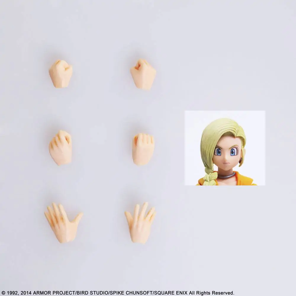 Dragon Quest V The Hand of the Heavenly Bride Bring Arts Figurina de acțiune Bianca Square Eniix Limited poza produsului