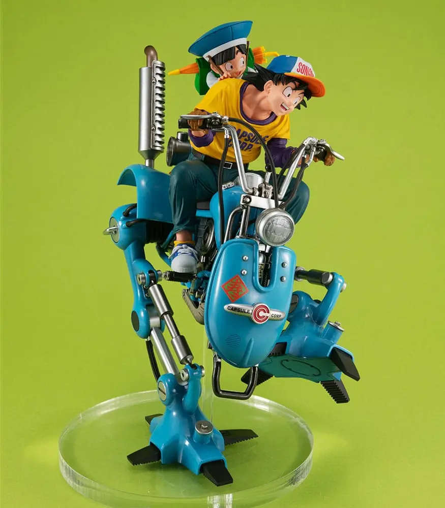 Dragonball Z Diorama Son Goku & Son Gohan & Robot with two legs de 20 cm din PVC (Real McCoy EX) pentru birou poza produsului