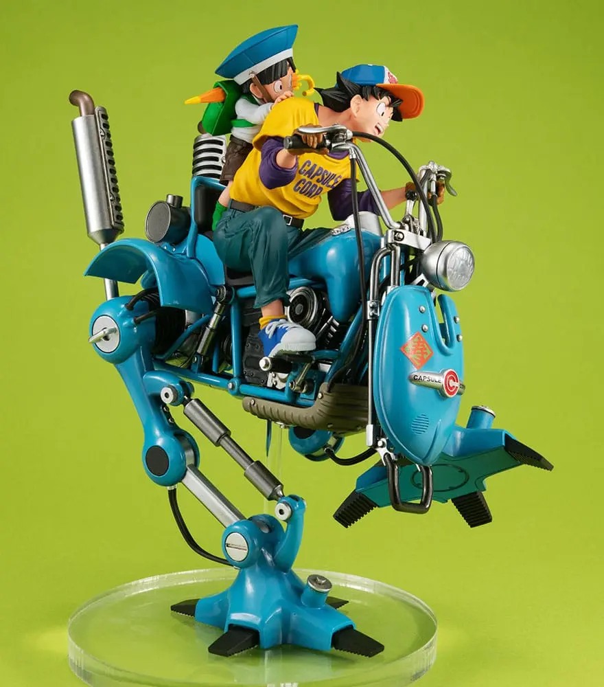 Dragonball Z Diorama Son Goku & Son Gohan & Robot with two legs de 20 cm din PVC (Real McCoy EX) pentru birou poza produsului