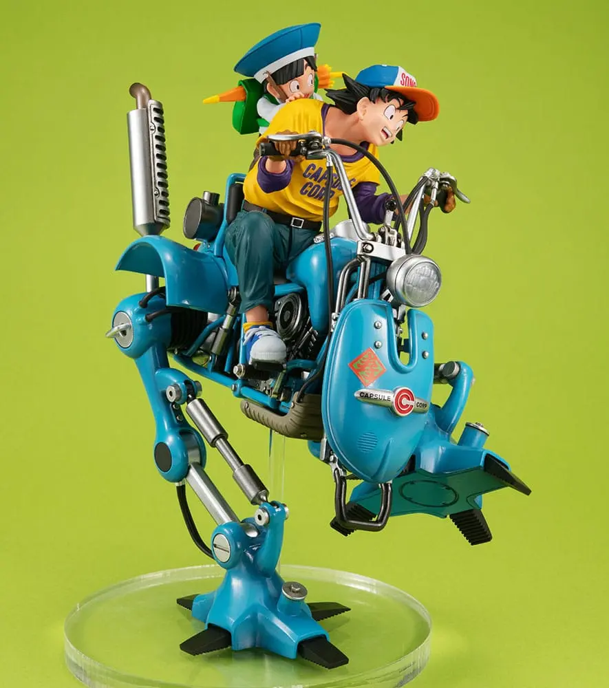 Dragonball Z Diorama Son Goku & Son Gohan & Robot with two legs de 20 cm din PVC (Real McCoy EX) pentru birou poza produsului