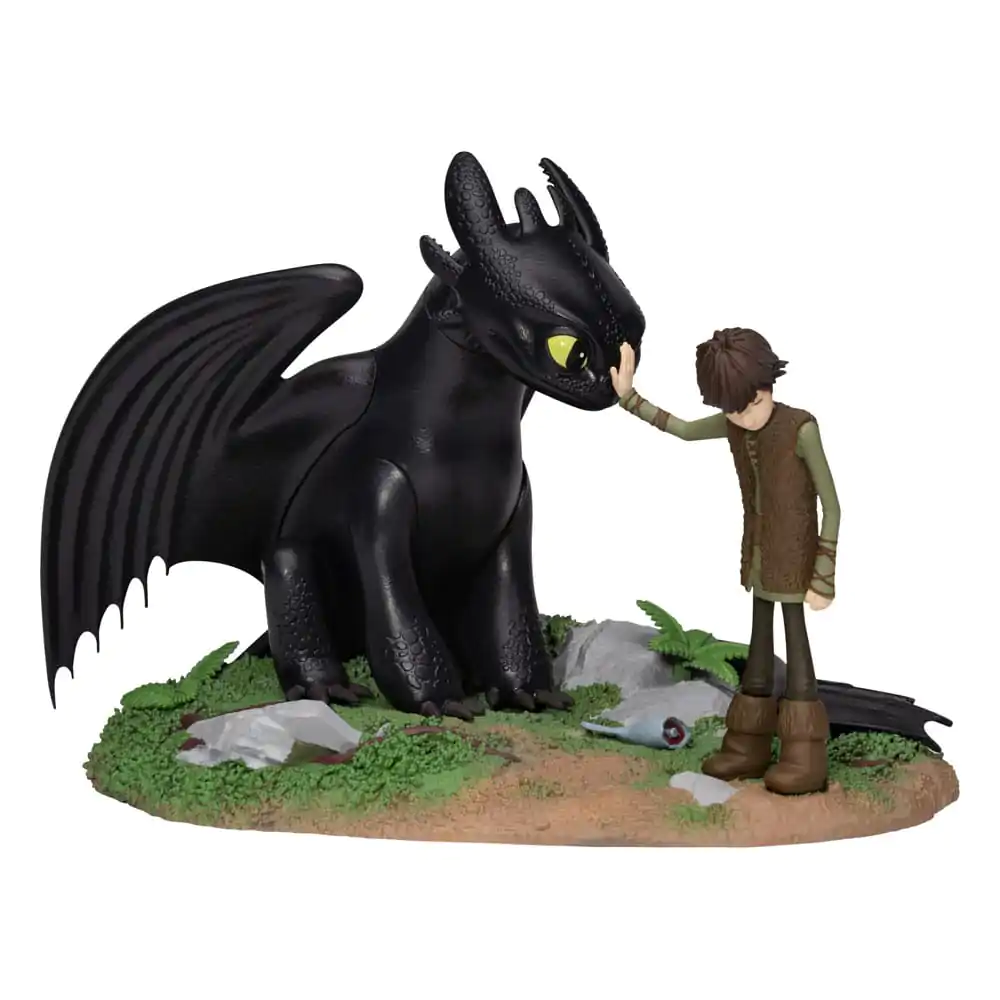 Dragons D-Stage Diorama din PVC Toothless si Hiccup 15 cm poza produsului