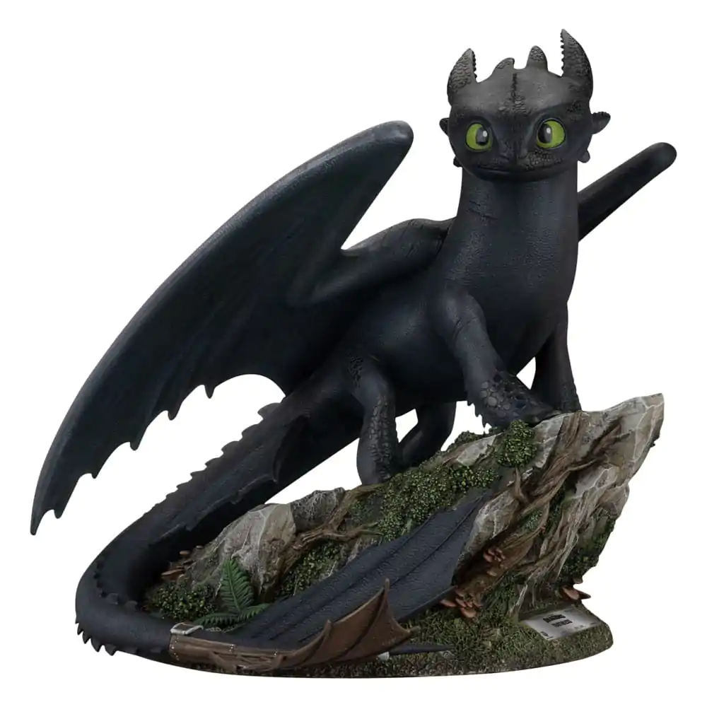 Dragons Master Craft Statuie Standing Toothless 31 cm poza produsului