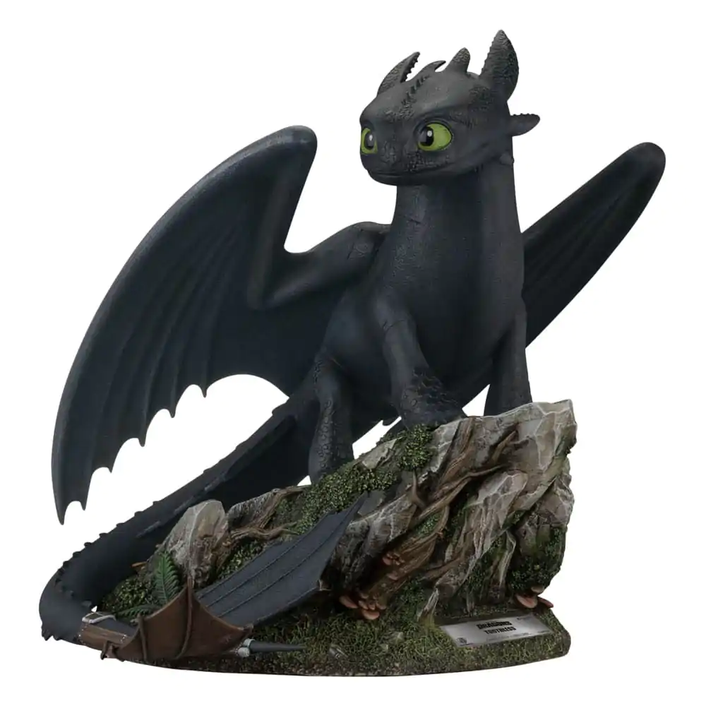 Dragons Master Craft Statuie Standing Toothless 31 cm poza produsului