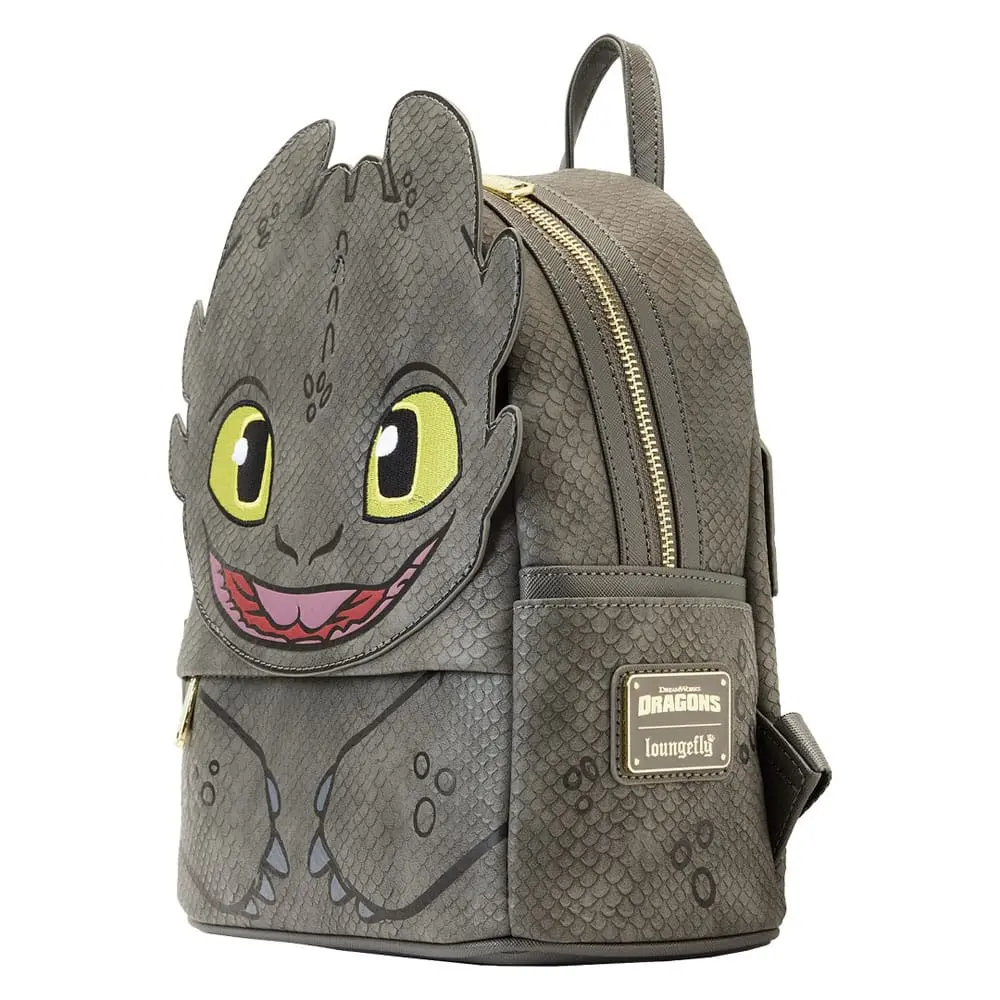 Dreamworks by Loungefly Rucsac How To Train Your Dragon Toothless Cosplay poza produsului