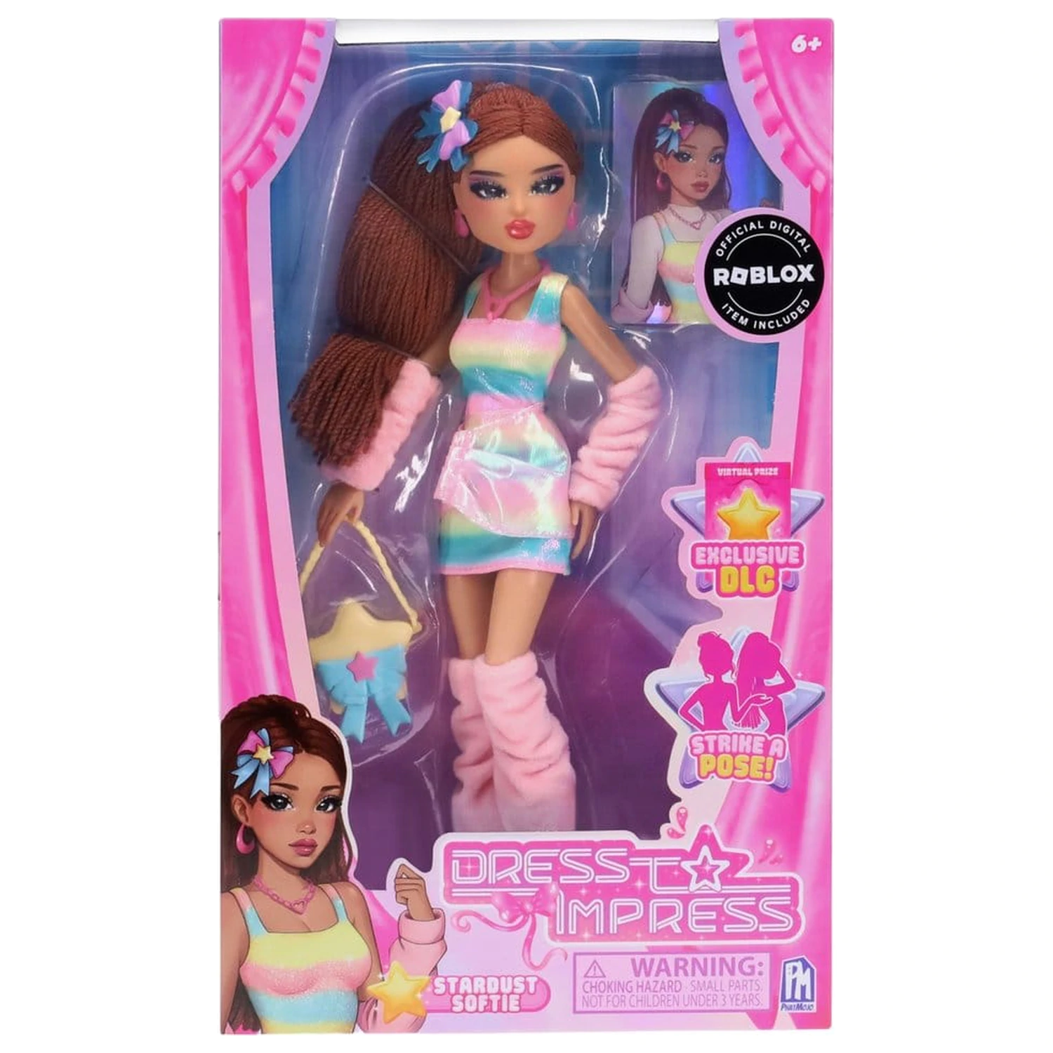 Dress to Impress Papusa fashion Stardust Papusa Softie poza produsului