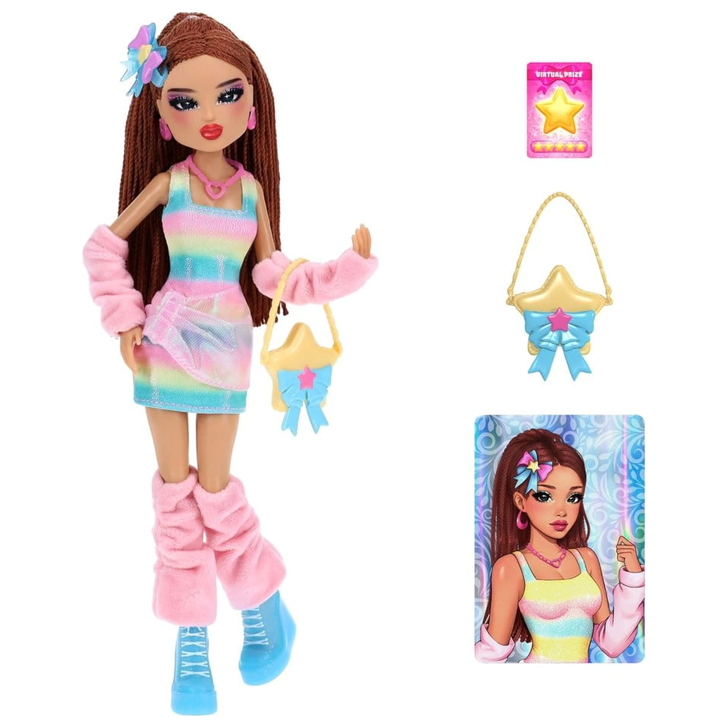 Dress to Impress Papusa fashion Stardust Papusa Softie poza produsului