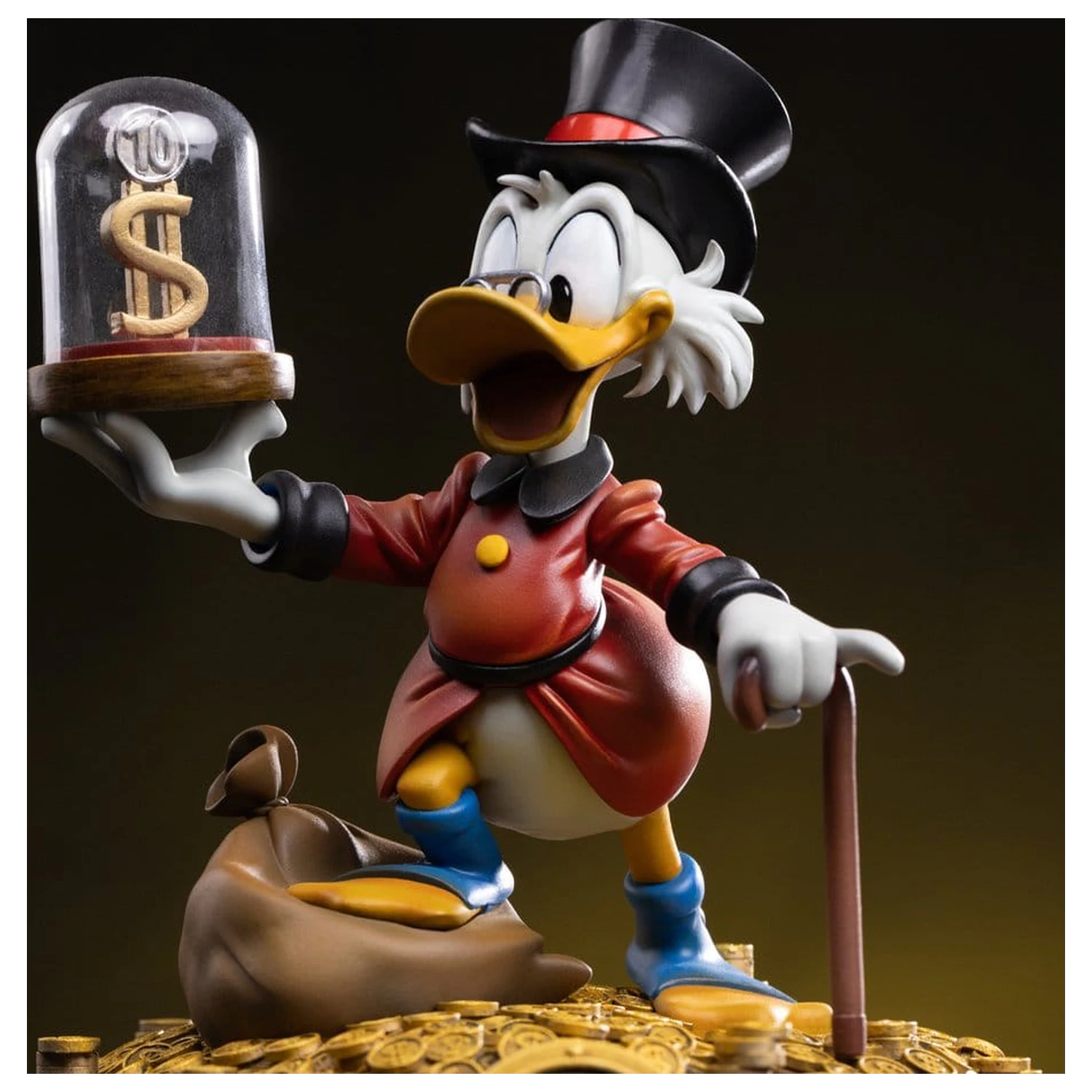 Duck Tales Art Scale Statuie 1/10 Uncle Scrooge McDuck 17 cm poza produsului