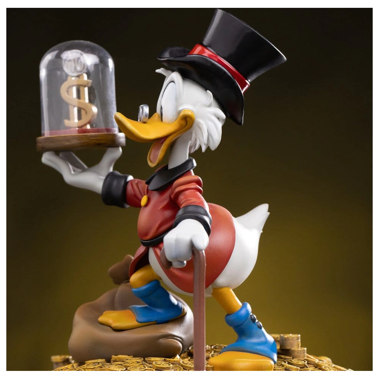 Duck Tales Art Scale Statuie 1/10 Uncle Scrooge McDuck 17 cm poza produsului