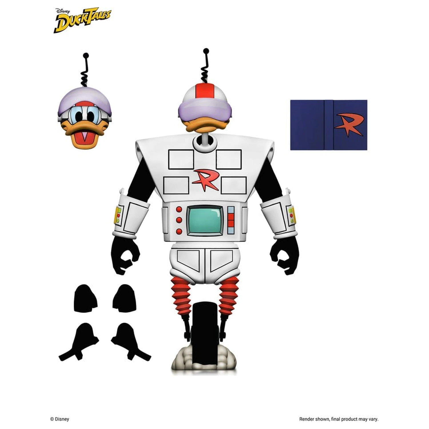 DuckTales Figurina de acțiune Ultimate Gizmoduck 18 cm poza produsului