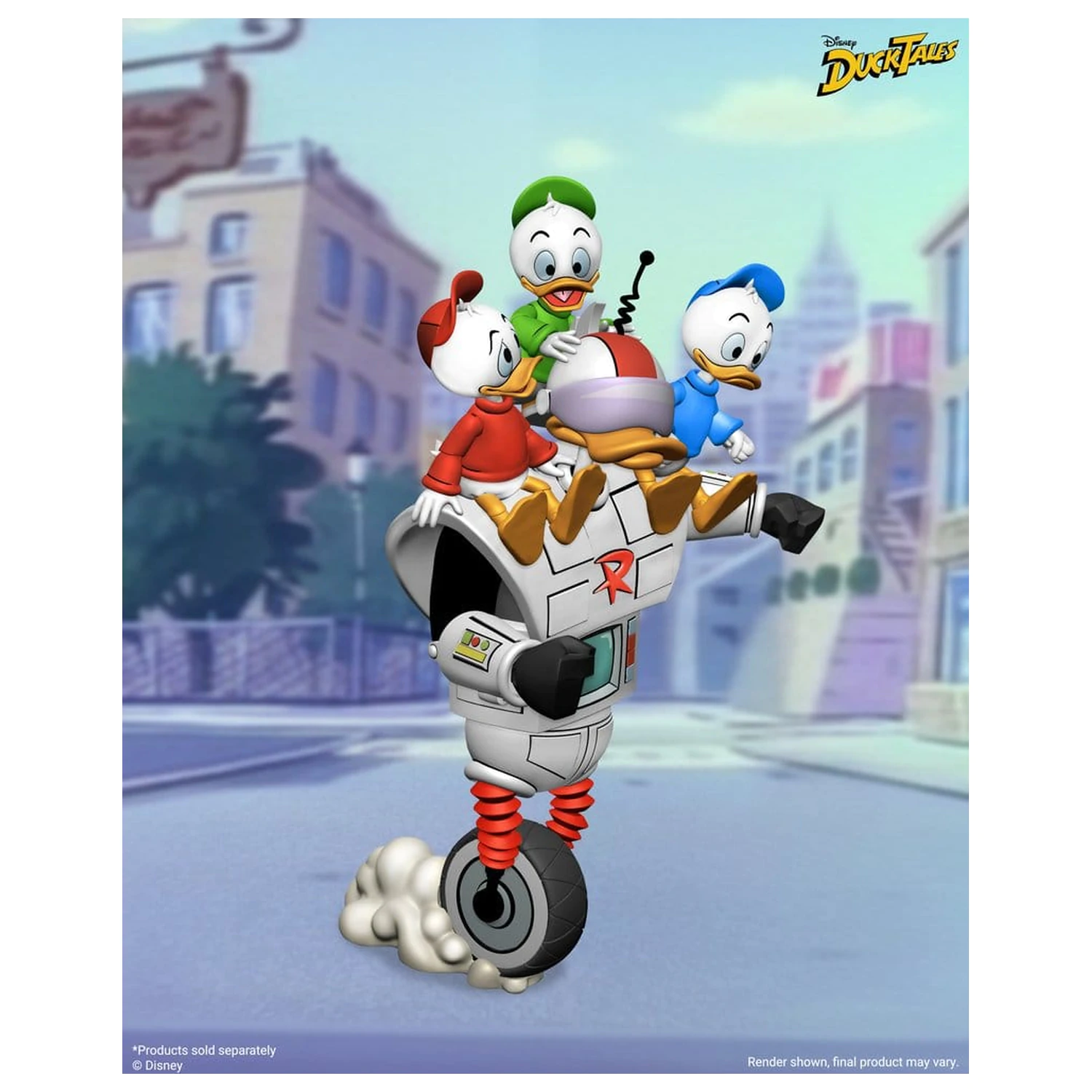 DuckTales Figurina de acțiune Ultimate Gizmoduck 18 cm poza produsului