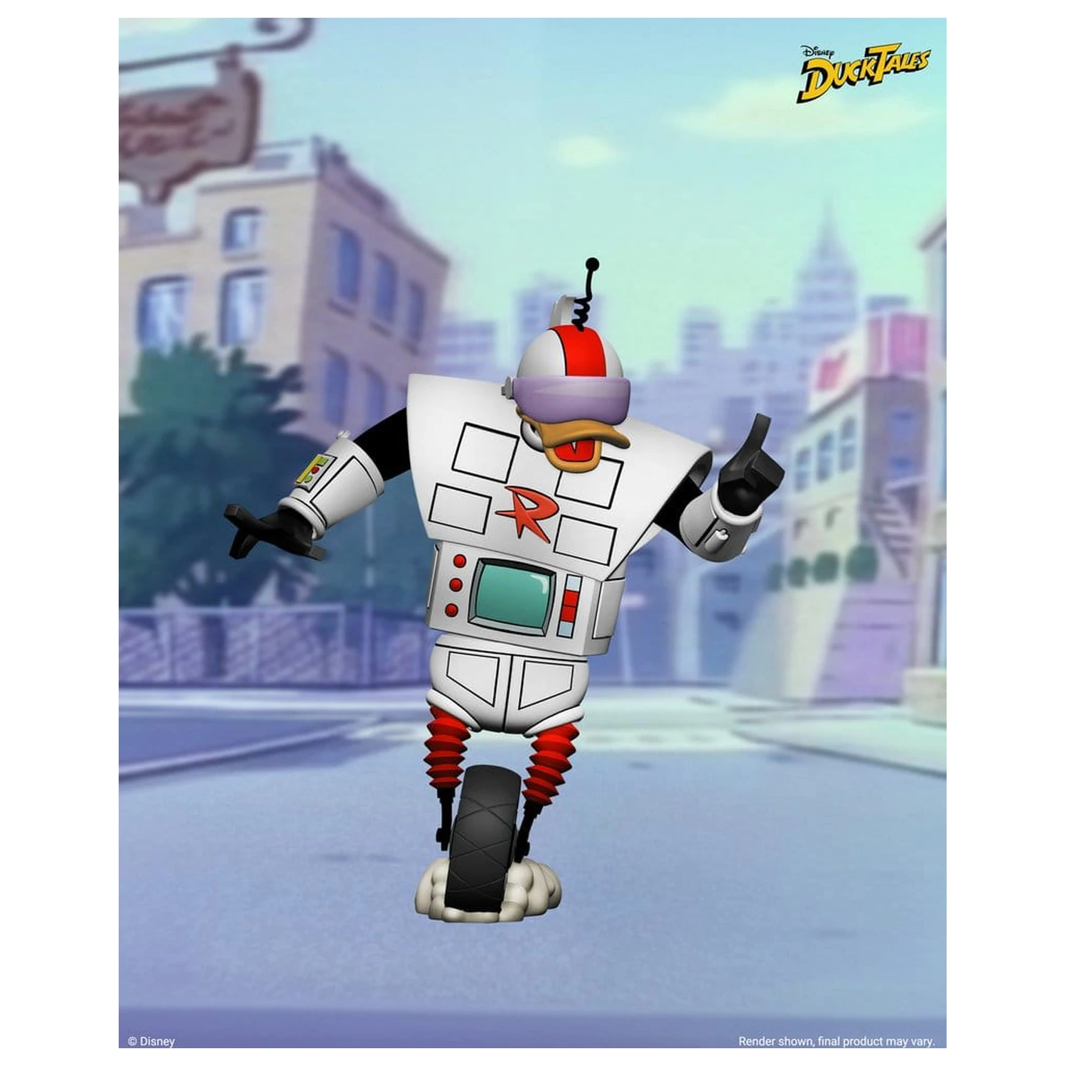 DuckTales Figurina de acțiune Ultimate Gizmoduck 18 cm poza produsului