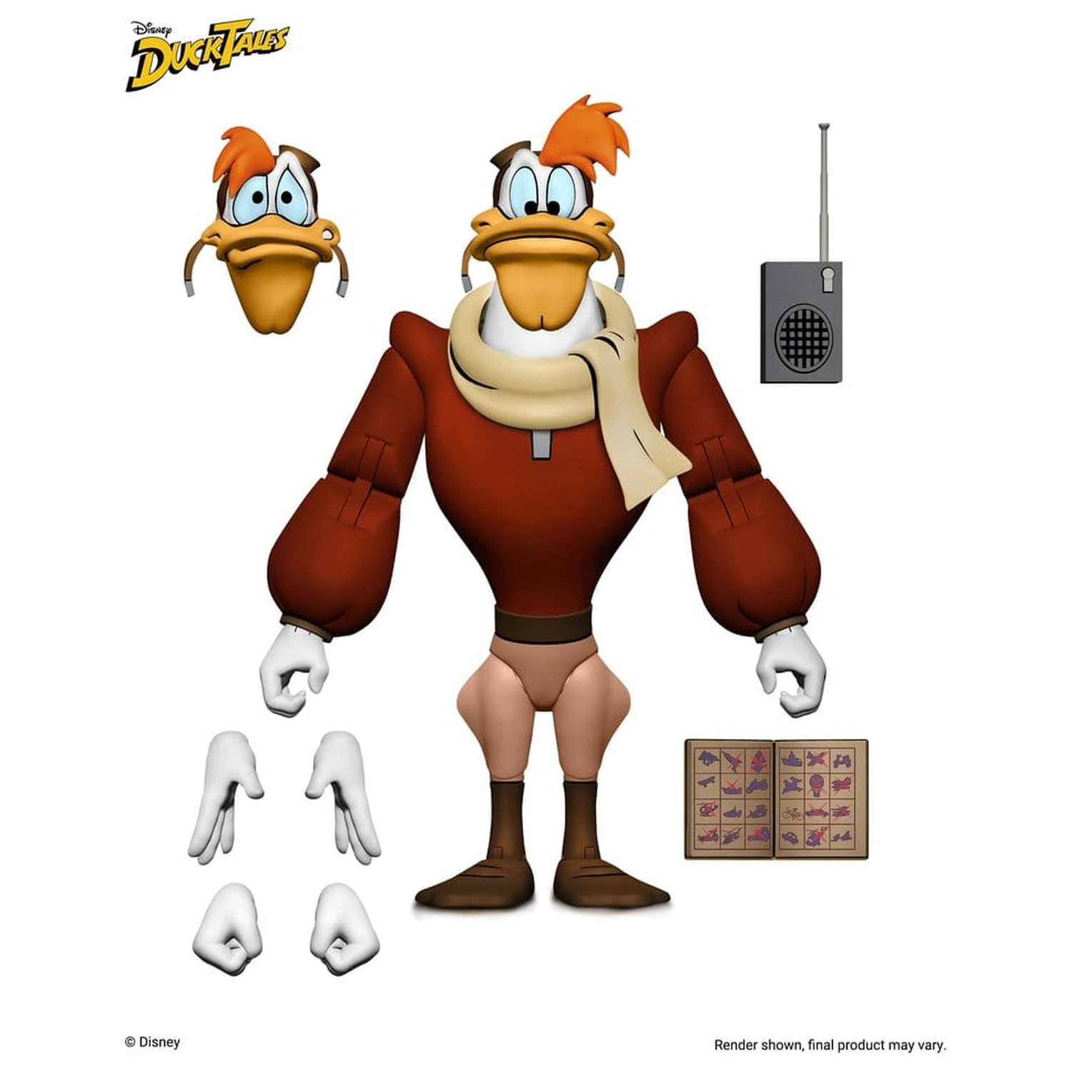 DuckTales Figurină de acțiune Ultimate Launchpad McQuack 18 cm poza produsului