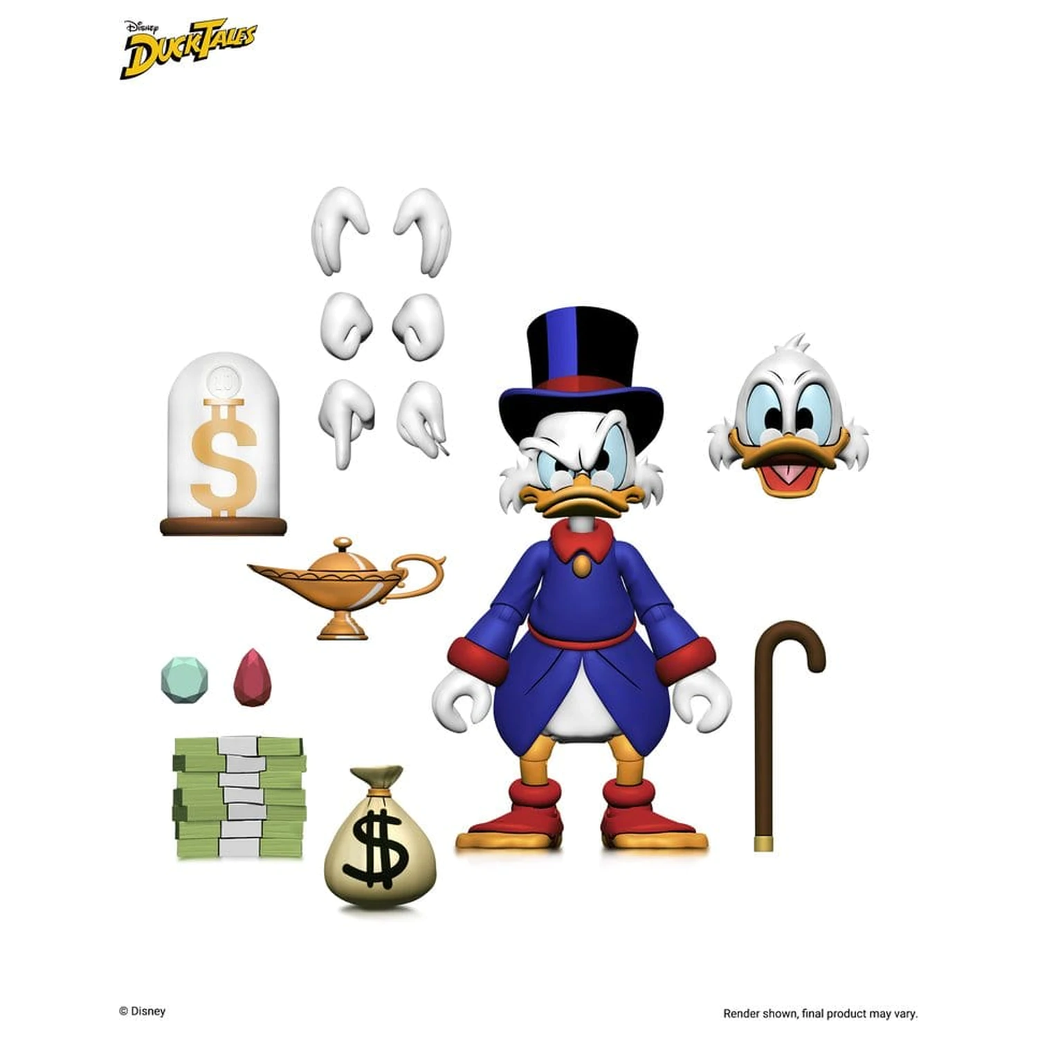 DuckTales figurina de actiune Ultimate Scrooge McDuck 18 cm poza produsului