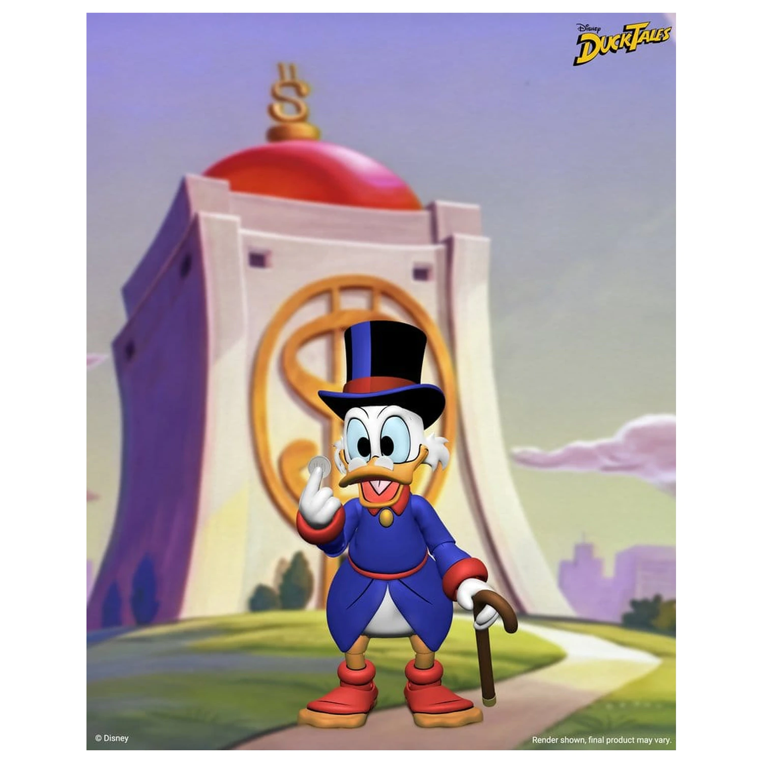 DuckTales figurina de actiune Ultimate Scrooge McDuck 18 cm poza produsului